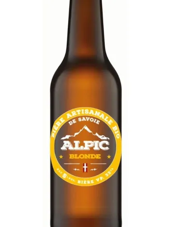 Bière Alpic   Blonde Bio 5° 5°