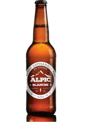 Bière Alpic   Blanche Bio 5° 5°